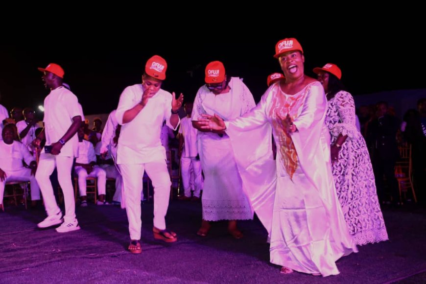 Anyaso Praises Otti, Kalu, at Ofuji New Year Thanksgiving in Igbere; Calls for Unity