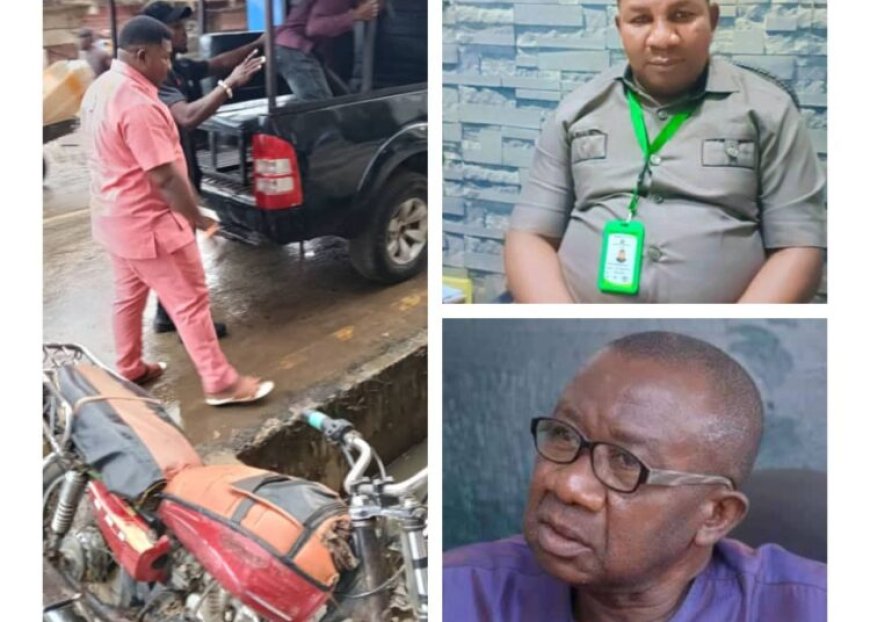 Abia Govt Clamps Down on Fake Revenue Syndicate in Ariaria Market, Arrests Task Force Impersonator