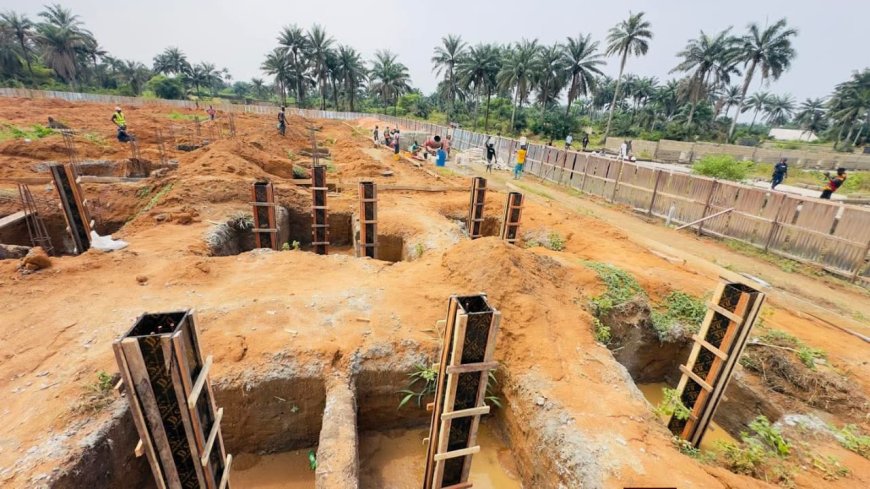 Prof. Eme Inspects Ongoing Projects at Ogbonnaya Onu Polytechnic, Osisioma Campus; Applauds Rector