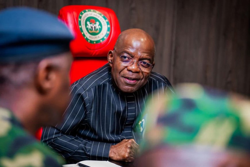Governor Otti Approves Land For Building Air Force Base In Abia, Says Abia Airport Runway Will Be Ready Soon