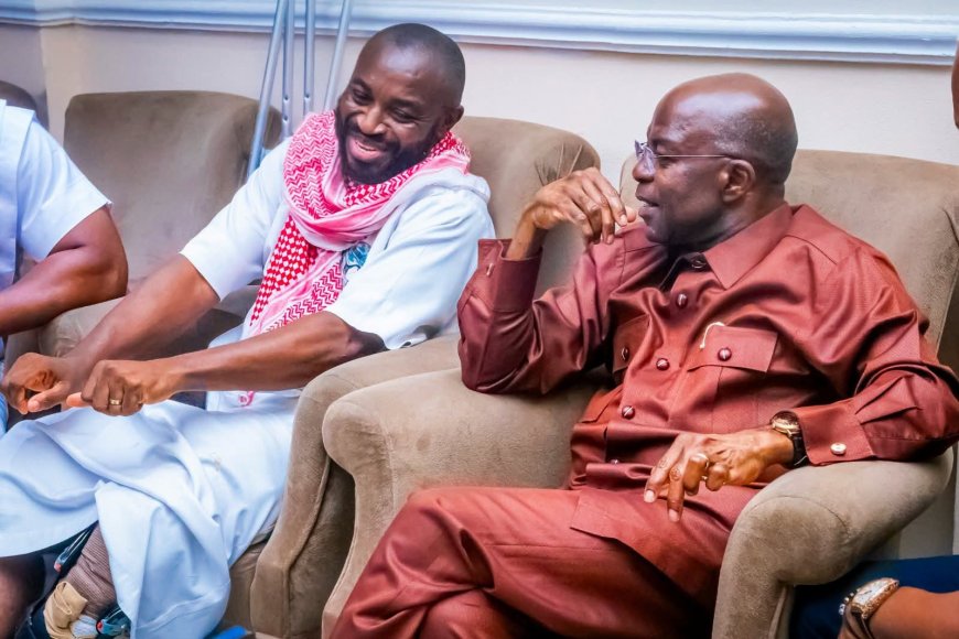 Gov. Otti Rewards Military Officer who served Meritoriously During Abia dark Years, Offers him Overseas Medical Treatment