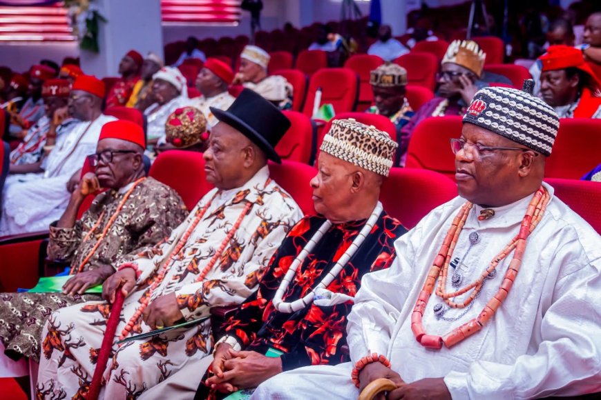 Governor Otti Calls For Unity, Justice As Southeast, South South Traditional  Rulers Converge In Abia