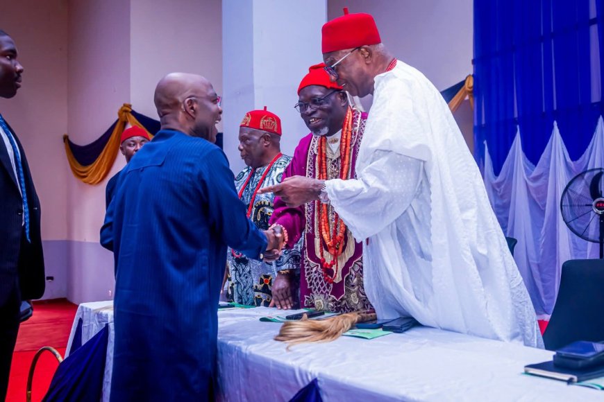 Governor Otti Calls For Unity, Justice As Southeast, South South Traditional  Rulers Converge In Abia