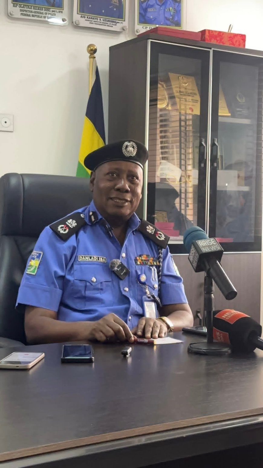 Abia CP Danladi Isa Briefs Press, Highlights Major Arrests, Recoveries Across State