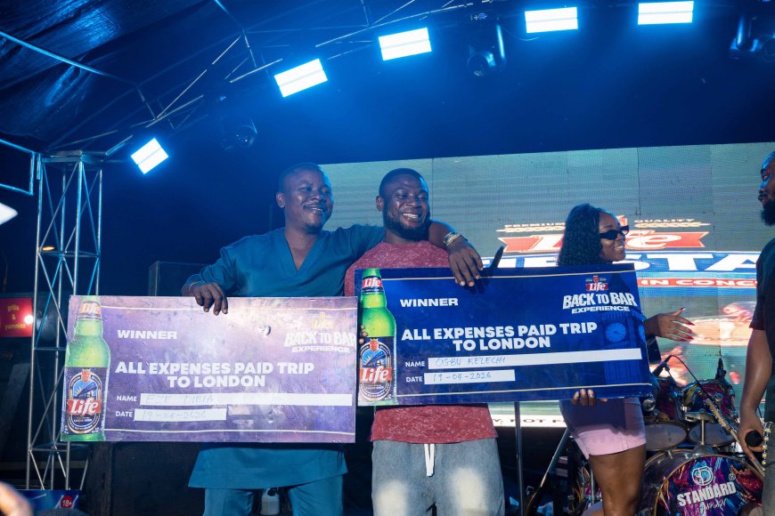 Life Lager Rewards Two Consumers an All-Expense-Paid Trip to London at  Obiagu Fest Experience in Enugu