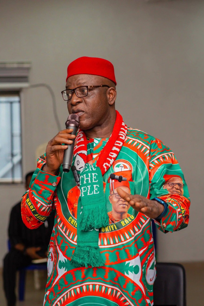 2027: PDP Will Reclaim Abia, No Alliance With APC – John Okiyi Kalu