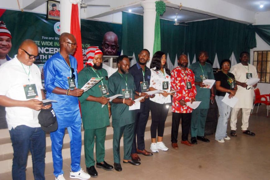 Concerned Abia Youth Initiative's Inaugurates State, LGA, Ward Executives, Endorses Gov. Otti for 2027