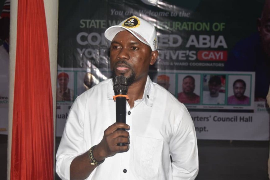 Concerned Abia Youth Initiative's Inaugurates State, LGA, Ward Executives, Endorses Gov. Otti for 2027
