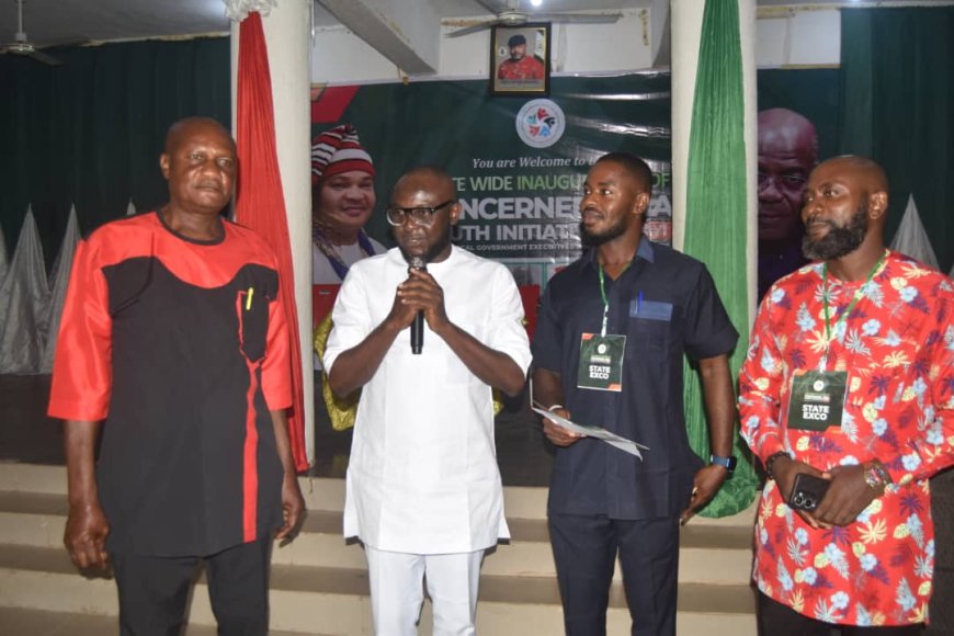 Concerned Abia Youth Initiative's Inaugurates State, LGA, Ward Executives, Endorses Gov. Otti for 2027