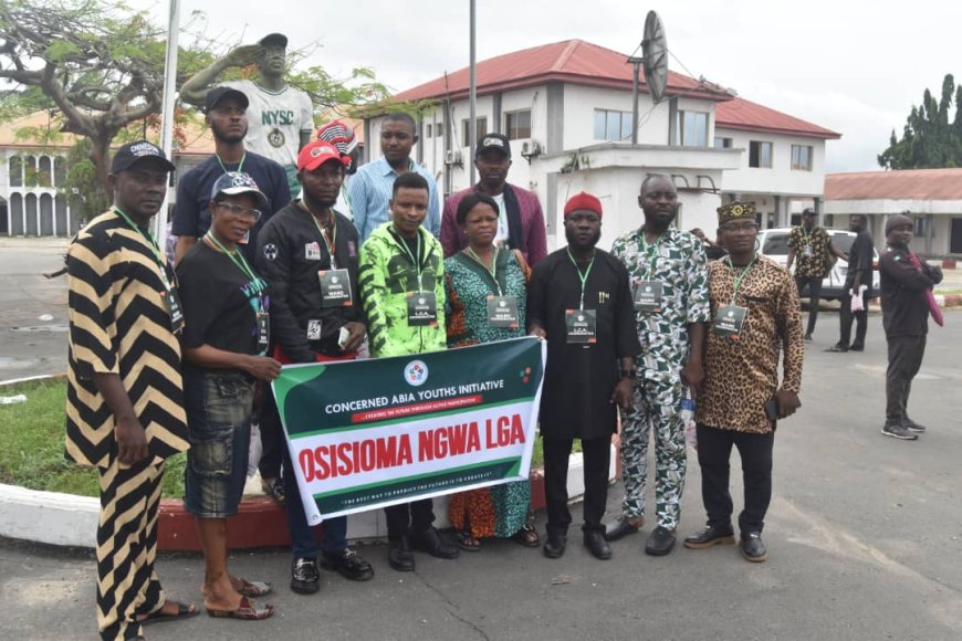 Concerned Abia Youth Initiative's Inaugurates State, LGA, Ward Executives, Endorses Gov. Otti for 2027