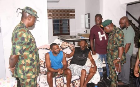 Nigerian Army Frees Kidnapped Lieutenant Colonel, Civilian in Enugu