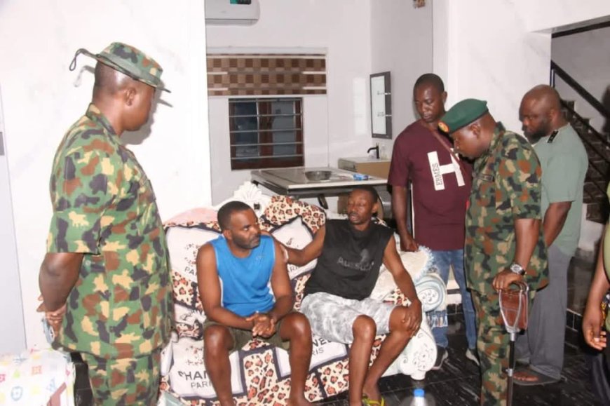 Nigerian Army Frees Kidnapped Lieutenant Colonel, Civilian in Enugu