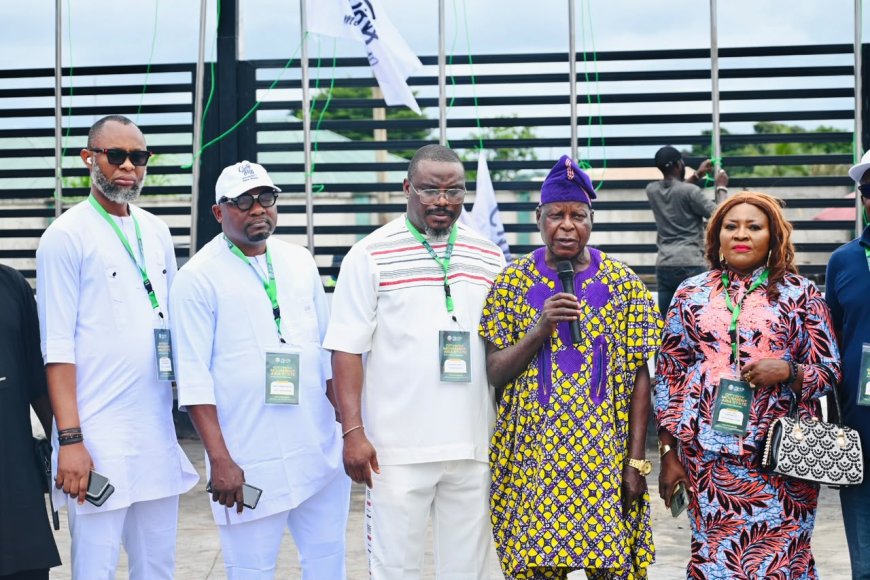 Former IGP Mike Okiro Hosts City Boy Movement Flag in Abia