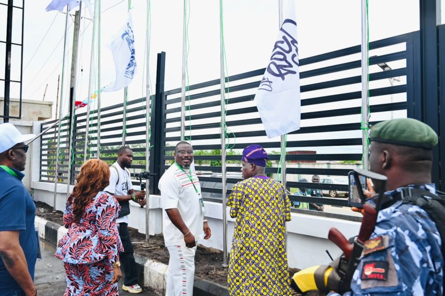 Former IGP Mike Okiro Hosts City Boy Movement Flag in Abia