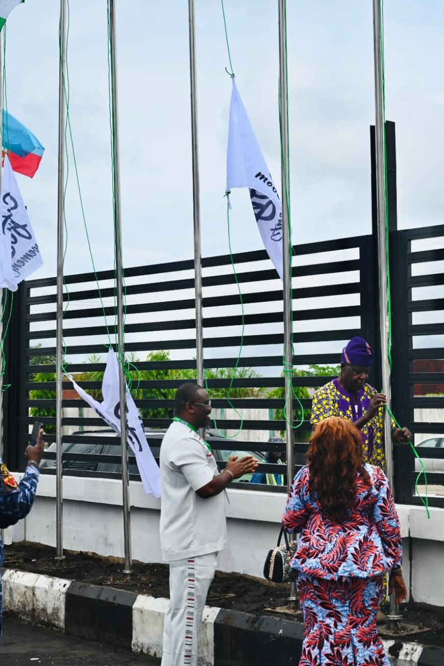 Former IGP Mike Okiro Hosts City Boy Movement Flag in Abia